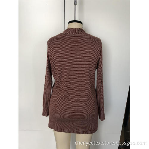 Women's long - sleeved cardigan jacket